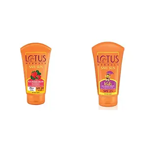 Lotus Sun Block Cream SPF 20 SPF 25-50g 100g Cream