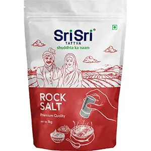Sri Sri Tattva Rock Salt - Sendha Namak for a Healthy Life - 1Kg (Pack of 1)