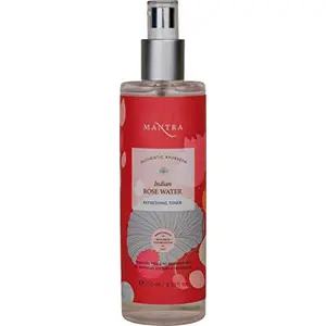 Mantra Gulab Arka Indian Rose Water Refreshing Toner (250 ml) | Free Rose Hydrating Body Wash | 30ml |