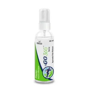 GO365 Ayurvedic Pain Reliever Spray - Effective in Back Pain Muscle Pain Knee Pain | Joint pain & stiffness | Suitable for Sports & Gym related injuries (Pack 1)