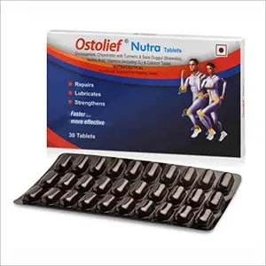 Charak Ostolief Nutra for Joint Pain Joint Disorders & Osteoarthritis - 30 Tablets