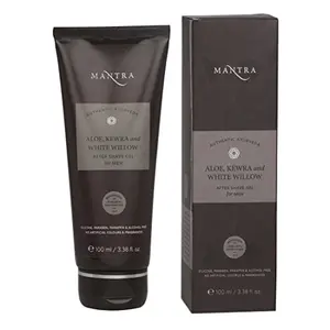 Mantra Authentic Ayurvedic Aloe Kewra And White Willow After Shave Gel For Men 100 ml With Free Ayur Sunscreen 50 ml