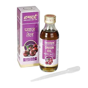 Hamdard Onion Hair Oil for Hair Growth and Hair Fall Control - With Black Seed Oil Extracts