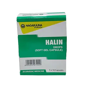 NAGARJUNA Halin Drops (Soft Gel Capsule) 50 Count