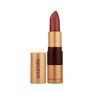 SoulTree Ayurvedic Lipstick - Colour Cocoa Rich 906 4gm