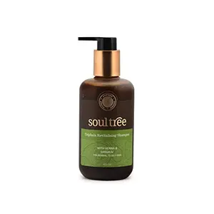 SoulTree Triphala Revitalising Shampoo with Henna and Shikakai For Normal to Oily Hair 250ml
