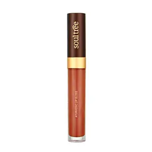 SoulTree Ayurvedic Lip Gloss - Rich Earth Colour(204) 5 g