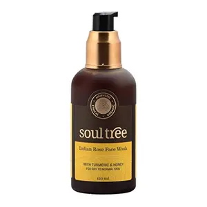 Soultree Turmeric And Indian Rose Face Wash 120Ml