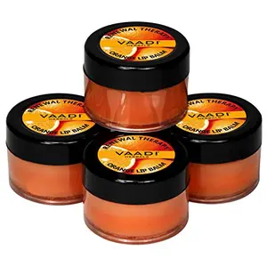 Vaadi Herbals Lip Balm Orange and Shea Butter 10gms x 4