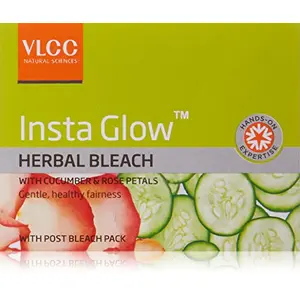 VLCC Insta Glow Herbal Bleach (4x27gm)