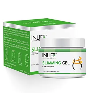 Inlife Slimming Gel for Tummy Thigh in Weight Loss for Men and Women - 100 Grams