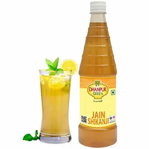 Dhampure Speciality Jain Shikanji Sharbet Sharbat Instant Lemon Nibu Shikanji Syrup for Refreshing Summer Drink 750ml