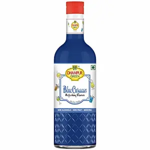 Dhampure Speciality Blue Curacao Fruit Mocktail 300ml | Mocktail Syrup Bar Mocktails Cocktails Syrup
