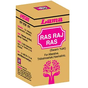 Lama Rasraj Ras 10 Tablets with Gold