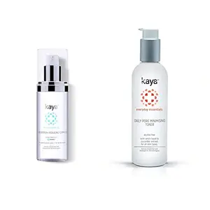 Kaya Clinic Pigmentation Reducing Complex Night cream for tanning scars/marks All skin types 30 ml and Kaya Clinic Daily Pore Minimising face toner with Witch Hazel & Niacinamide for reduced-200 ml