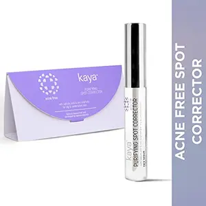 Kaya Purifying Spot Corrector | For Acne-Free Skin | With Zinc Sulphate Salicylic Acid & Glycolic Acid For Active Acne & Blemishes | 8ml
