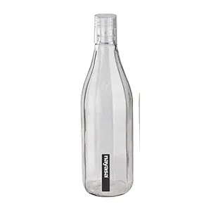 NAYASA Fiber Glass Super Glass Bottle 1 Litre by Bansal Group (Fiber Glass Bottle-1 Transparent 1000 ML)