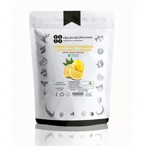 Heilen Biopharm Lemon Spray Dried Fruit Powder with Vitamin C (100 grams)