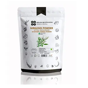 Nirgundi/Sambhalu Powder - Vitex Negundo Root Powder (400 Gm/14 Oz/0.88 Lb)