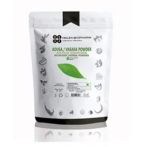 Adusa/Vasaka Powder - Adhatoda Vasica (200 gm / 7 oz / 0.44 lb) Adathoda Powder Adathoda Vasica Adathodai Adusa Adalodakam Leaves Herbal Powder