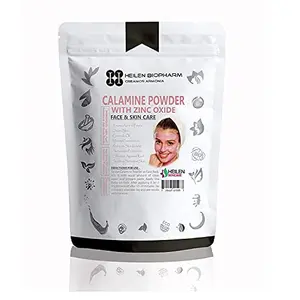HEILEN BIOPHARM Calamine Powder with Zinc Oxide (75 gm / 2.65 oz / 0.17 lb Light Shade )