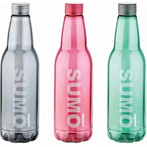 NAYASA Water Bottle Sumo (Set of 3) Multi Color Bansal Group