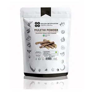 Heilen Biopharm Mulethi Powder (200 gram) / Omorose Licorice/Yashtimadhu Root/Glycyrrhiza Glabra powder (200 gm)