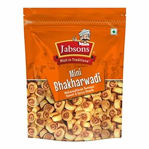 Jabsons Mini Bhakharwadi- 160 Grams
