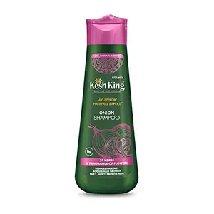 Kesh King Ayurvedic Onion Shampoo with 21 Herbs Reduces Hairfall & Boost Hair Growth 300ml