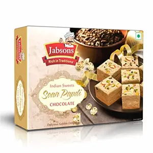 Jabsons Soan Papdi - Chocolate - 250 gm