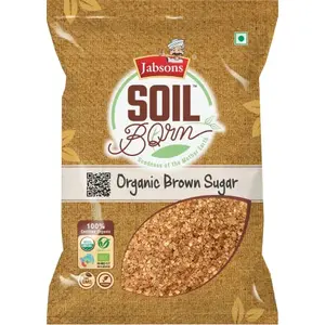 Jabsons Organic Sweetner- Brown Sugar-500 gm |Natural Sugar |100% Organic
