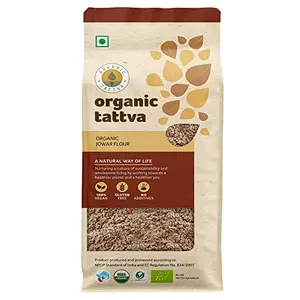 Organic Tattva 'Jowar Flour' All Natural and Fresh (500 g Pouch)