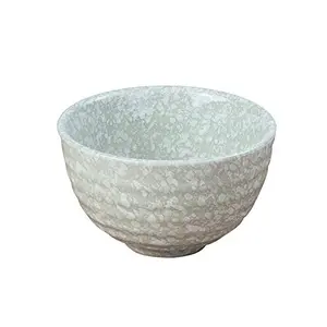 Dancing Leaf Porcelain Matcha Bowl - Shiro White | Perfect for Preparing / Whisking Matcha