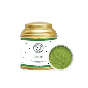 Dancing Leaf Matcha | Premium Matcha Powder | Matcha Tea Powder Tin (30 GMS)