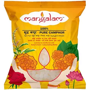 Mangalam Camphor Pouch (500g Small Round Pack 1)