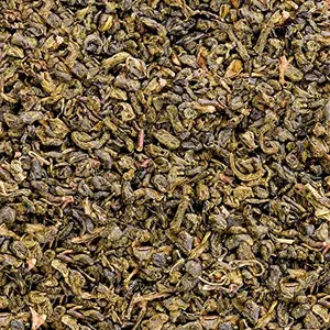 Dancing Leaf Fujian Gunpowder | Green Tea | Green Tea Blend | Loose Leaf Tin (50 GMS)