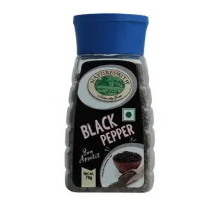 Naturesmith Small Sprinkler Jar Black Pepper Powder 70g