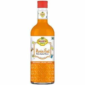 Dhampure Speciality Passion Fruit Mocktail Syrup 300ml | Flavoured Mocktails Syrup Cocktail Syrup