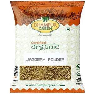 Dhampure Speciality Organic Jaggery Gur Powder Desi Shakkar - 1.6Kg (800 x 2 pouches) Pure Natural Desi Gud Chemical Free