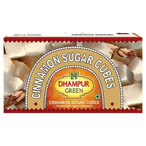 Dhampure Speciality Cinnamon Sugar Cubes for Tea and Coffee Natural Pure Sugar Cubes for Chai 500g