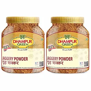 Dhampure Speciality Jaggery Powder -Gur ki Shakkar 1.5Kg (2 x 750g)