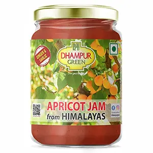 Dhampure Speciality Natural Apricot Jam 300g Jam from Himalayas No Added Color Fresh Fruits of Himalayas