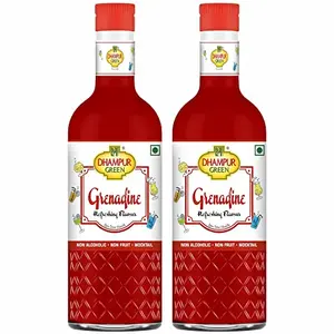Dhampure Speciality Grenadine Mocktail 600ml (2 x 300ml) | Mocktail Syrup Bar Mocktails Cocktails Syrup