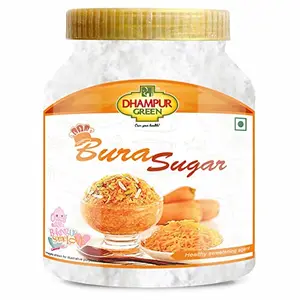 Dhampure Speciality Bura Sugar - Sulphurless White Sugar Powder Jar 2.4Kg (3x800g)