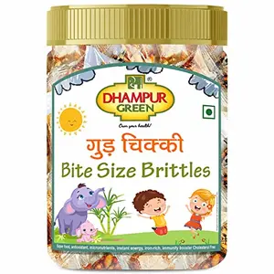 Dhampure Speciality Gur Chikki 125g | Jaggery Peanuts Gajak with Superfood Amarnath Antioxidant Rich Sesame