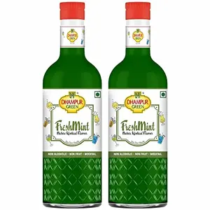 Dhampure Speciality Fresh Mint 600ml (2 x 300ml) | Mocktail Syrup Bar Mocktails Cocktails Syrup
