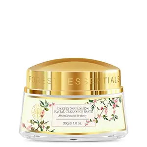 Forest Essentials Deeply Nourishing Facial Cleansing Paste Almond Pistachio and Honey 30g