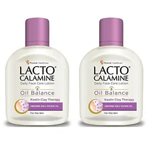 Lacto Calamine Skin Balance Oil control 120 ml. (Pack of 2)