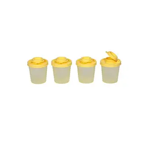 Signoraware Medium Spice Shaker Set 90Ml Set Of 4 Lemon Yellow