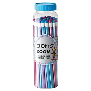 DOMS Dark Pencils 30 Count includes Sharpener Eraser and Scale